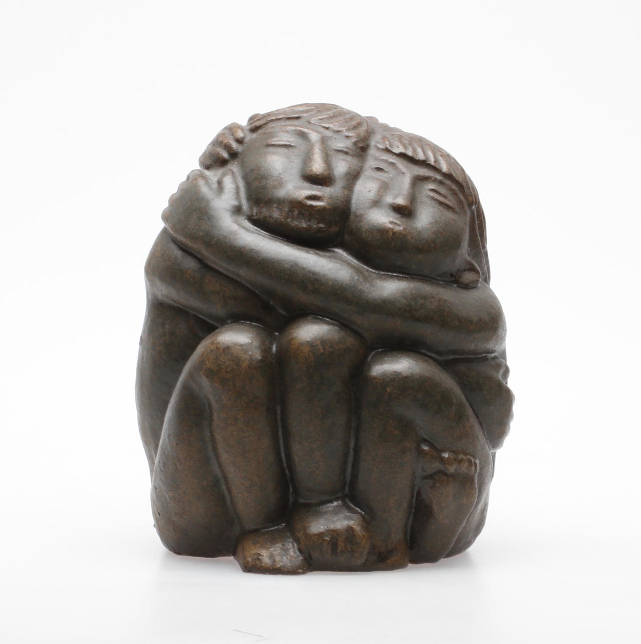 FIGURIN, stengods, Åke Holm, signerad.