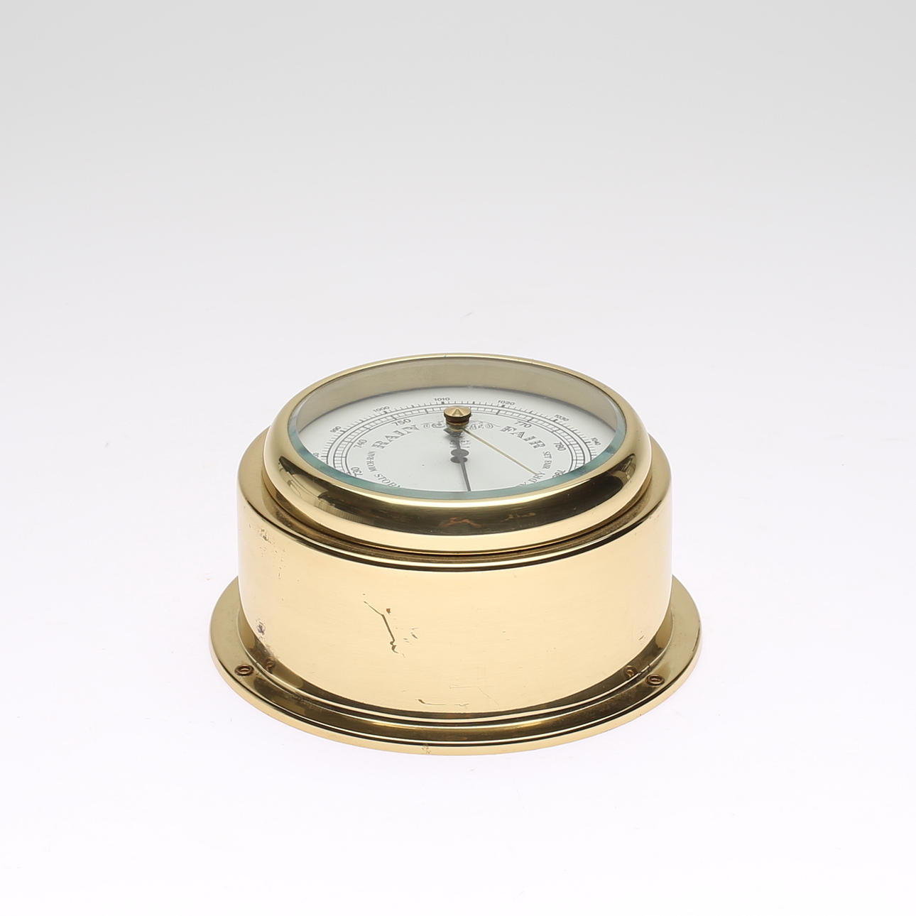 SCHIFFSBAROMETER, Messing, Pilot, zweite Hälfte des 20. Jahrhunderts.