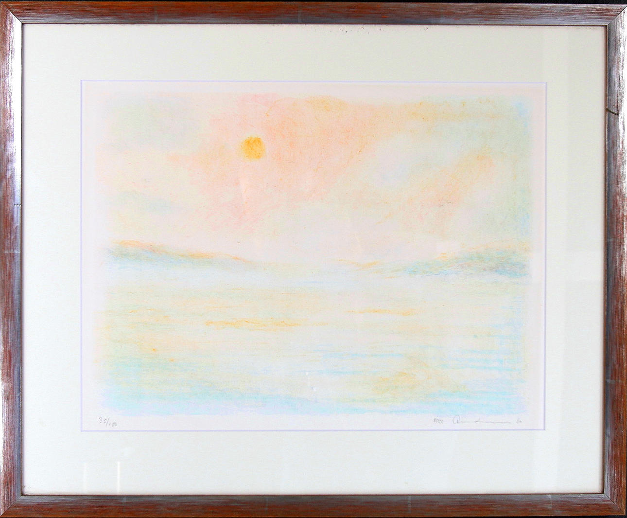 FRED ANDERSSON. Färglitografi, signerad, numrerad 35/150.