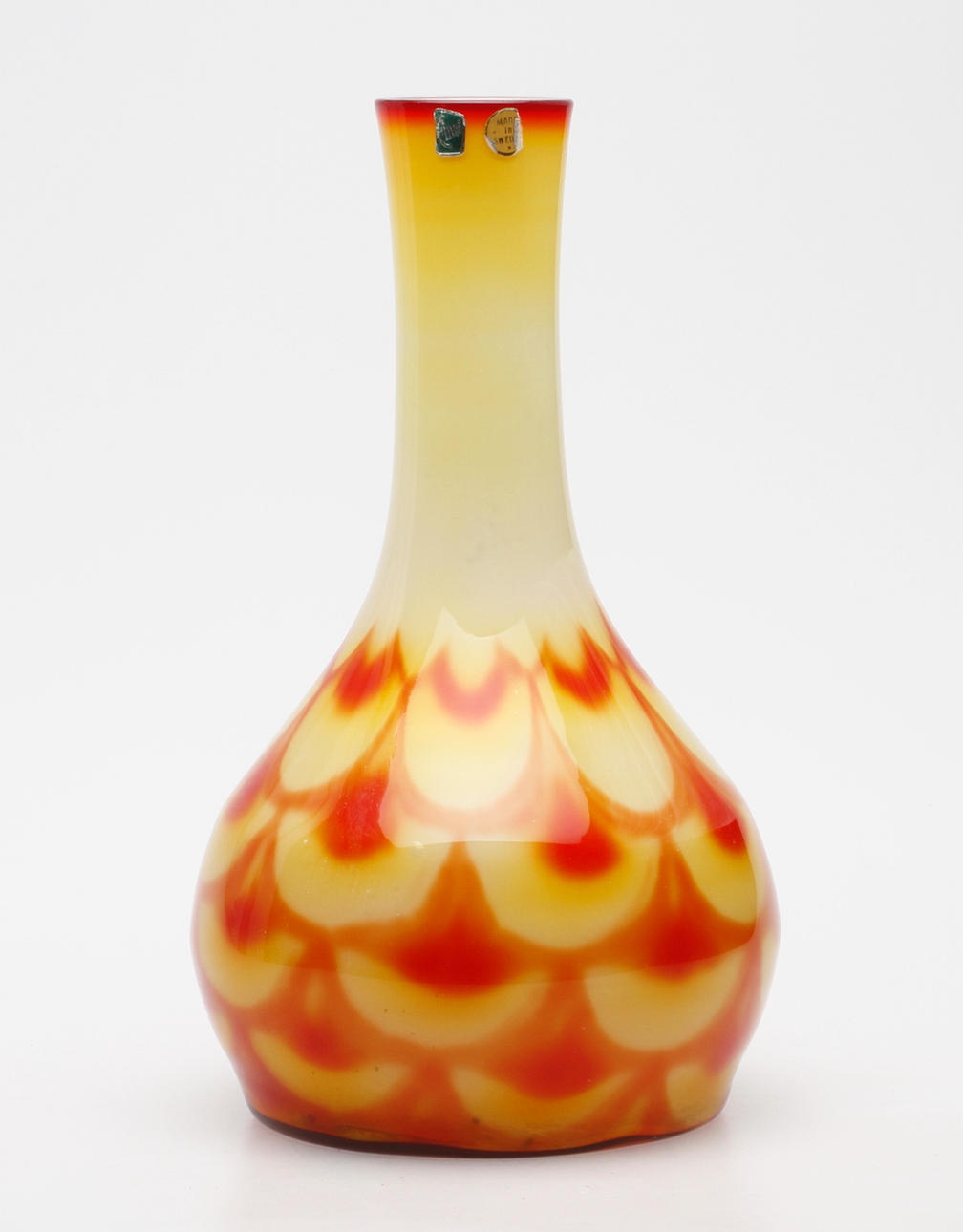 VAS, glas, Elme glasbruk, 1960/70 tal.