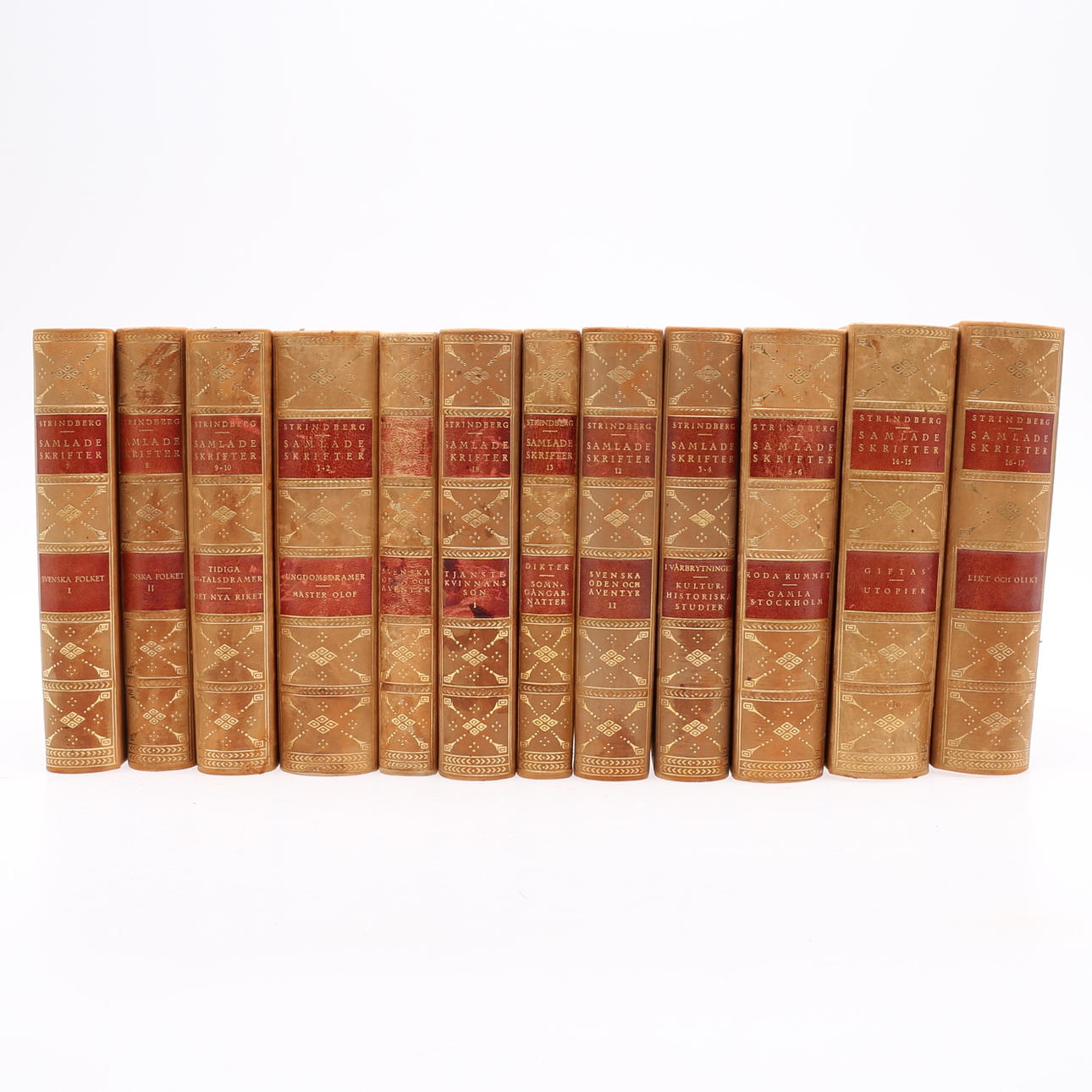 AUGUST STRINDBERGS SAMLADE VERK 1912-1919.