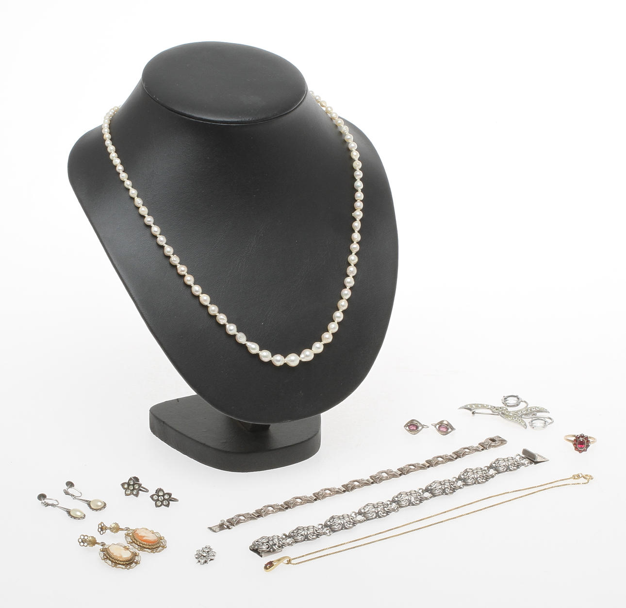 PARTI SMYCKEN, silver, 1900-tal.