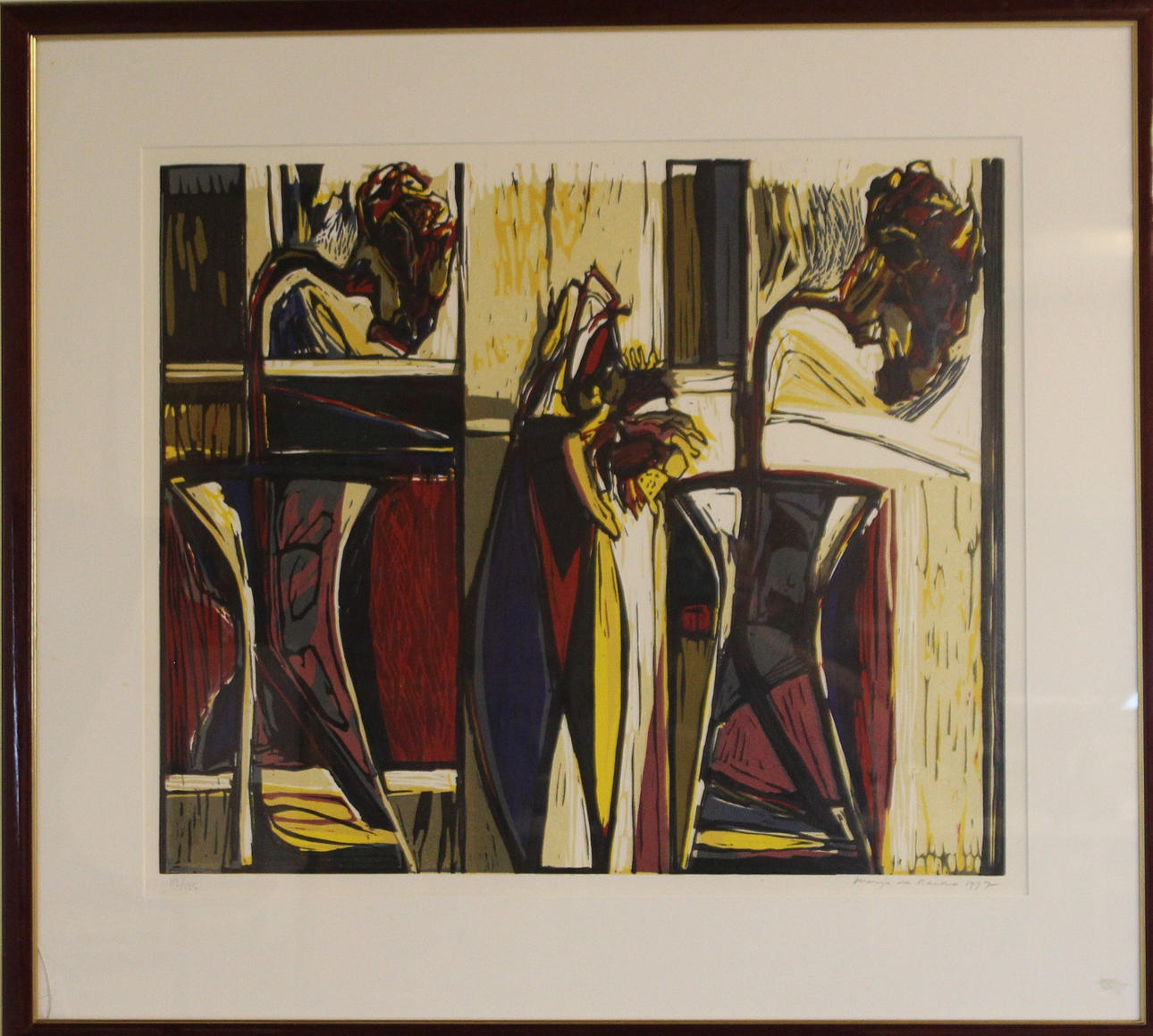 MARJA DE RAADT. LITHOGRAPH signed 112/125.