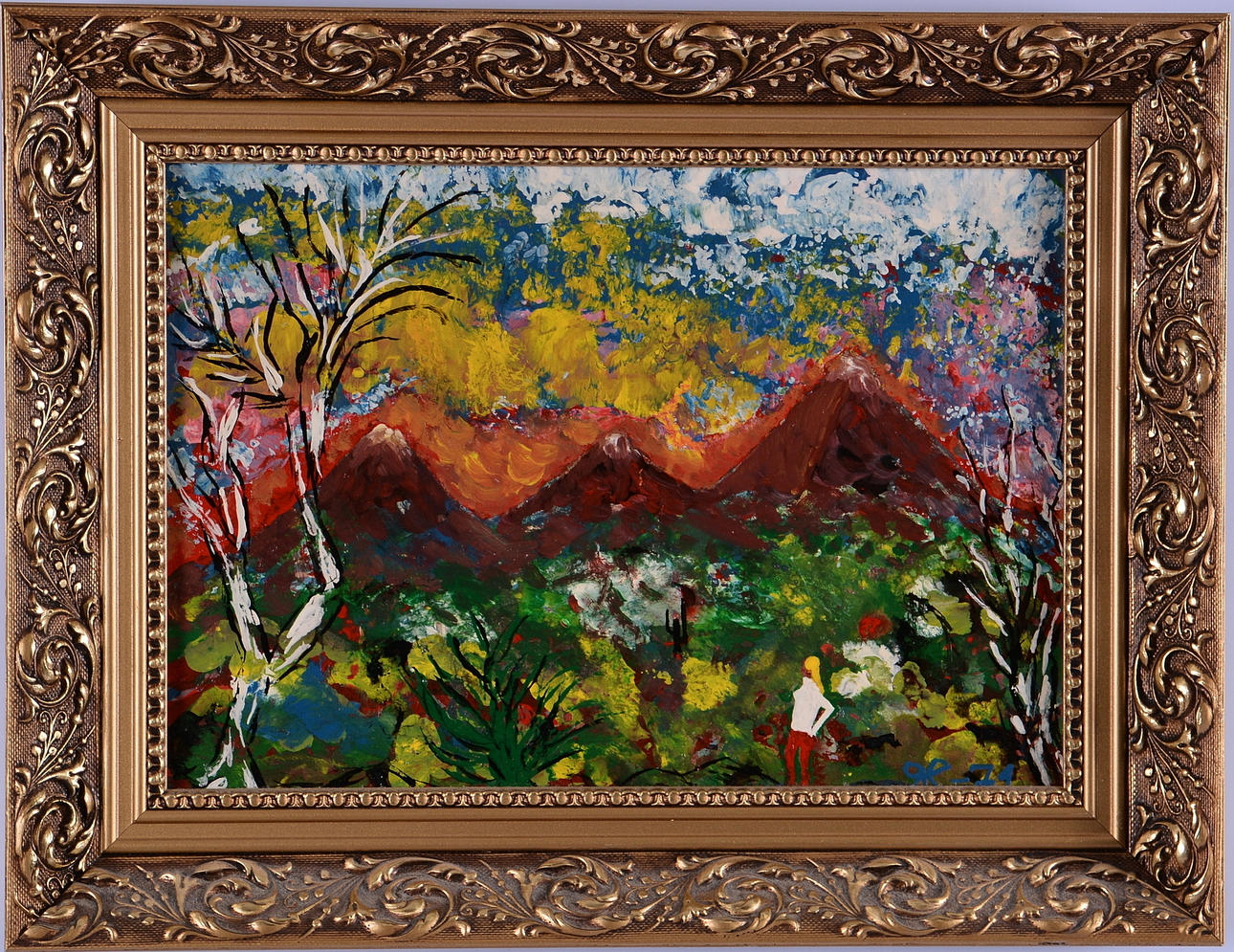 OLE HAMMELEFF. Óleo sobre Tabla.