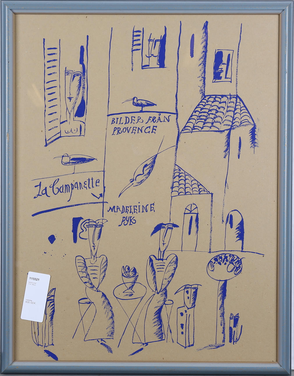 MADELEINE PYK. Affisch.