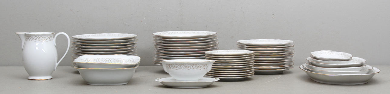 MATSERVIS, porslin, "Svea", Hackefors.