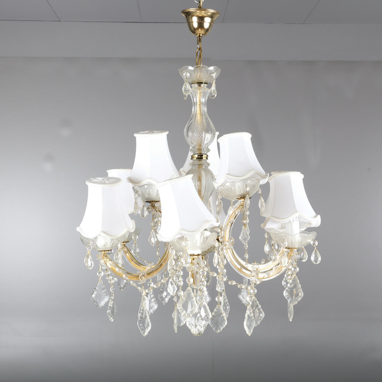 KRONLEUCHTER, Stil Maria Theresia, 1900.