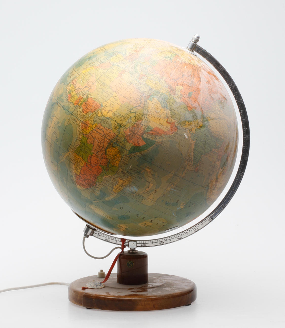 JORDGLOB, 1900-talets första hälft.