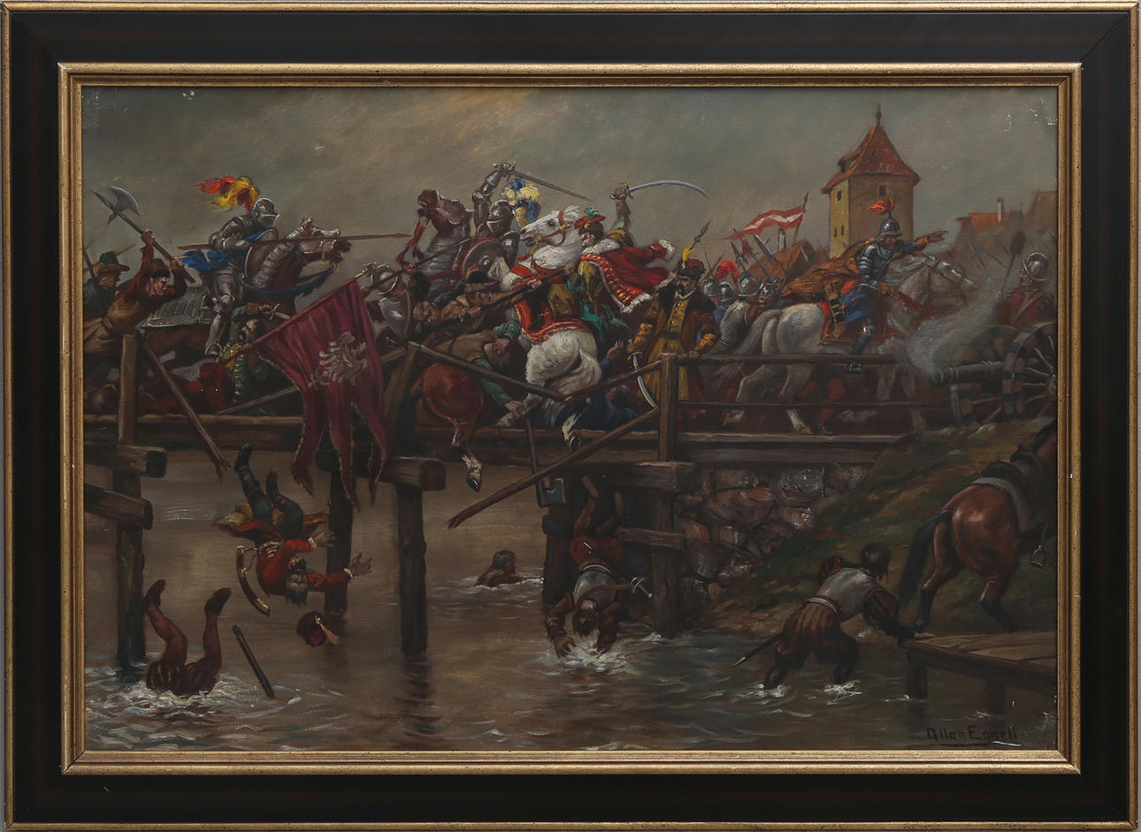 ALLAN EGNELL. STÅNGEBRON TAISTELU.