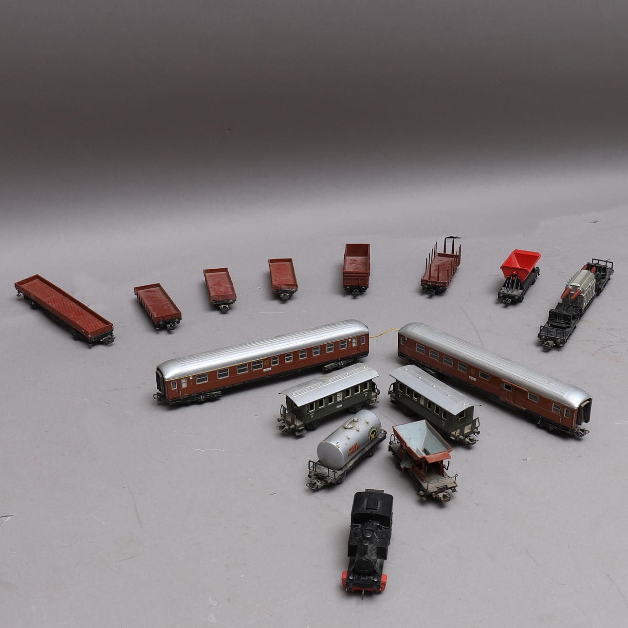 MÄRKLIN, Wagons and Locomotive, Saksa.