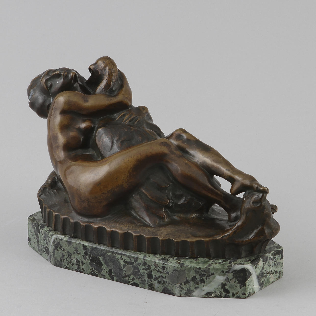 JOSEF BREITNER. EFTER. Skulptur, brons.