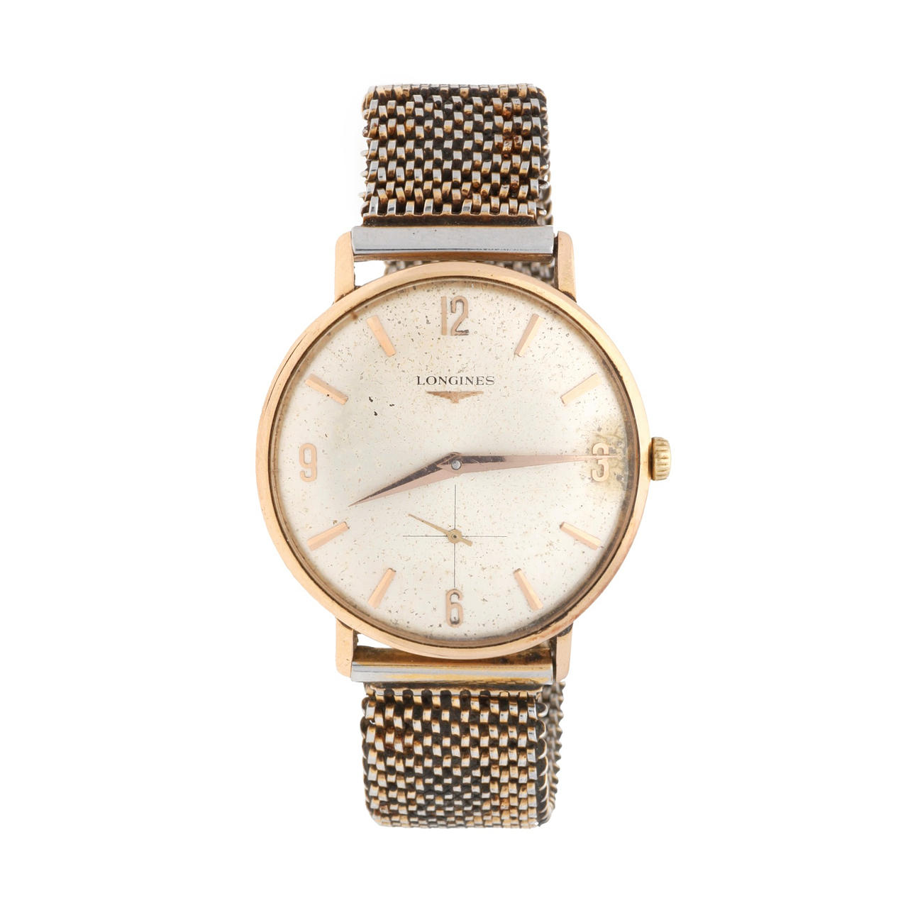 Longines wristwatch, circa 1960.