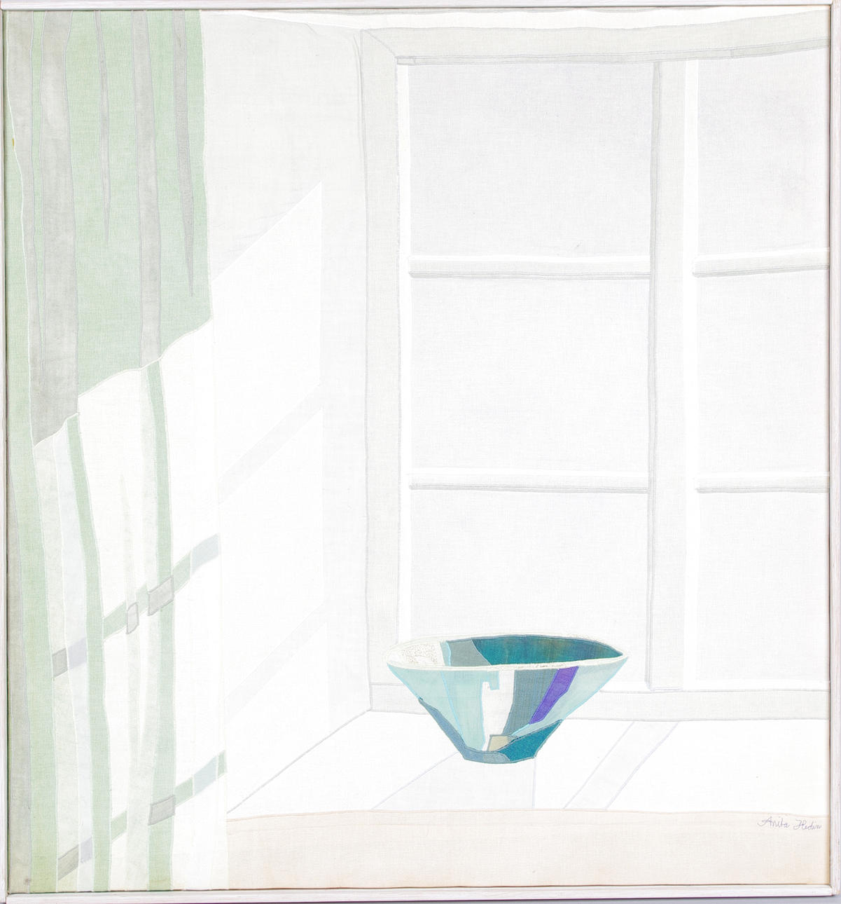 ANITA HEDIN. "Eftermiddagssol", stofplade.