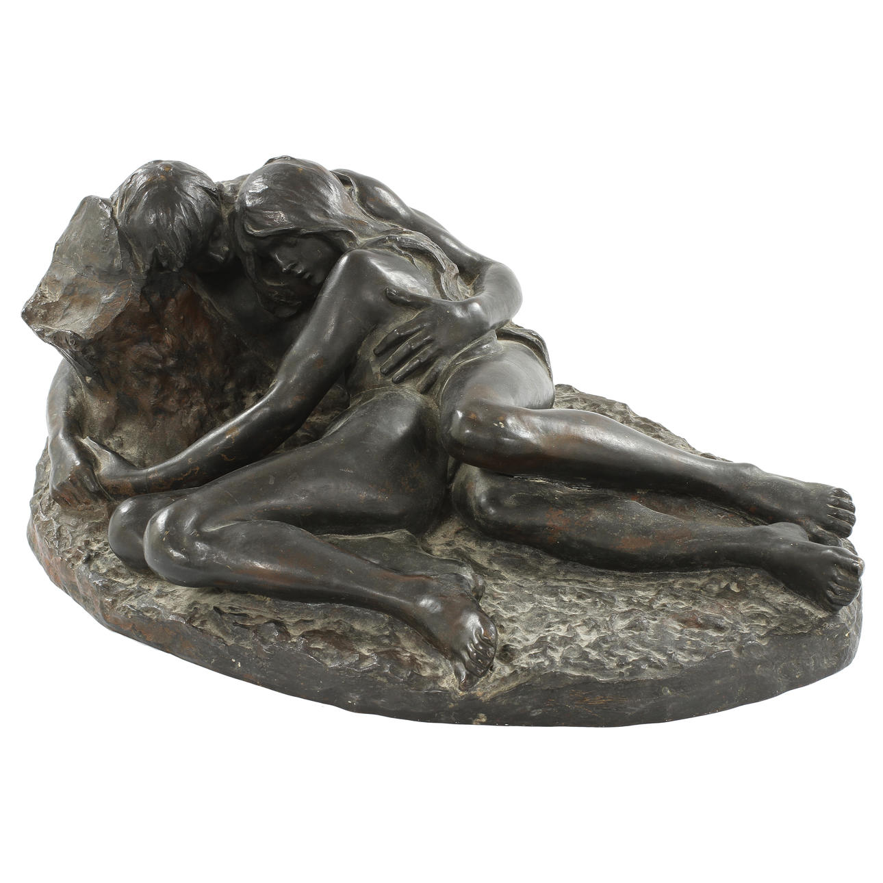 STEPHAN SINDING. efter, skulptur, brons, Act Ges Gladenbeck Berlin.