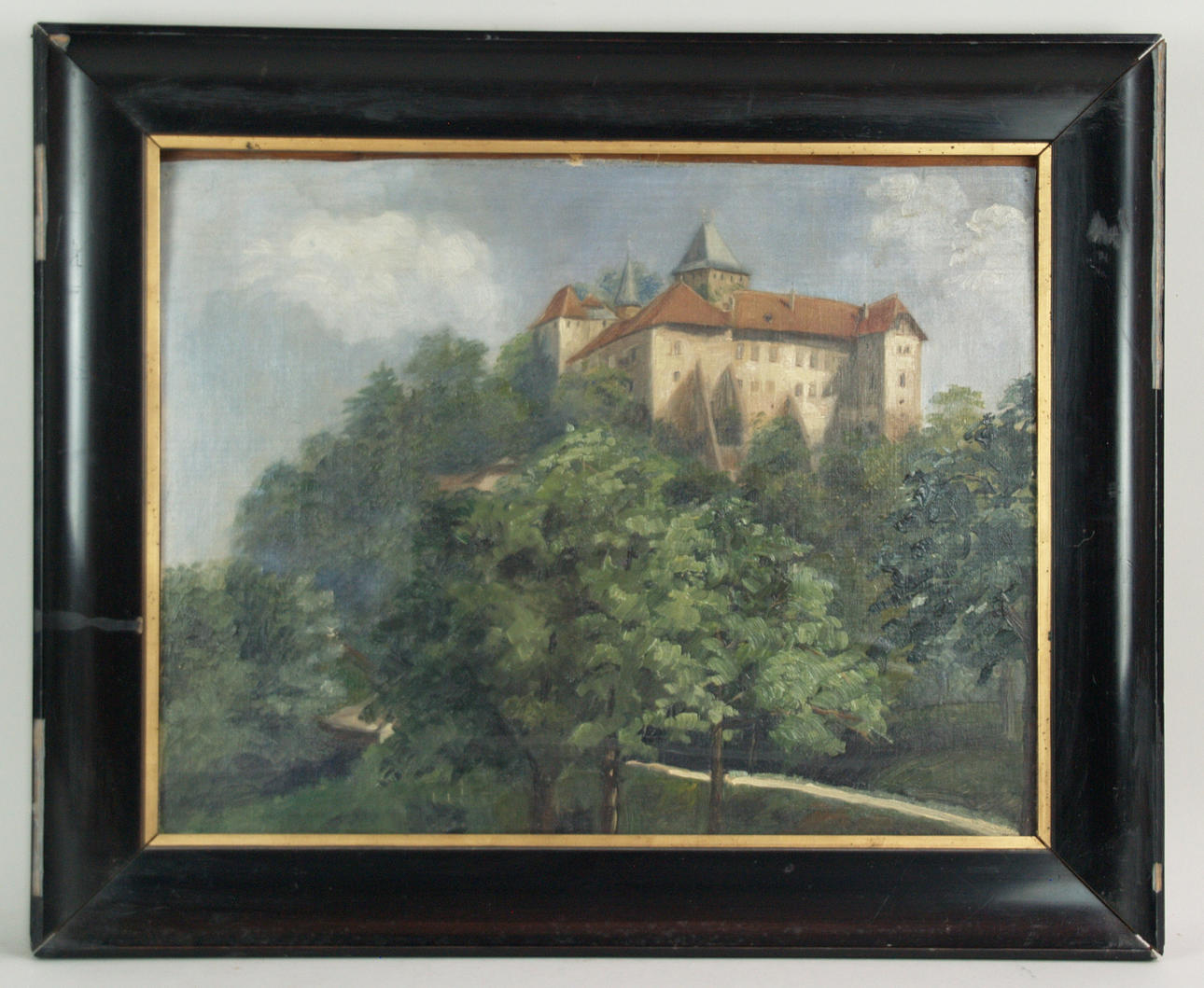 SCHAEFFLER,BERTA. Blonay Castle.