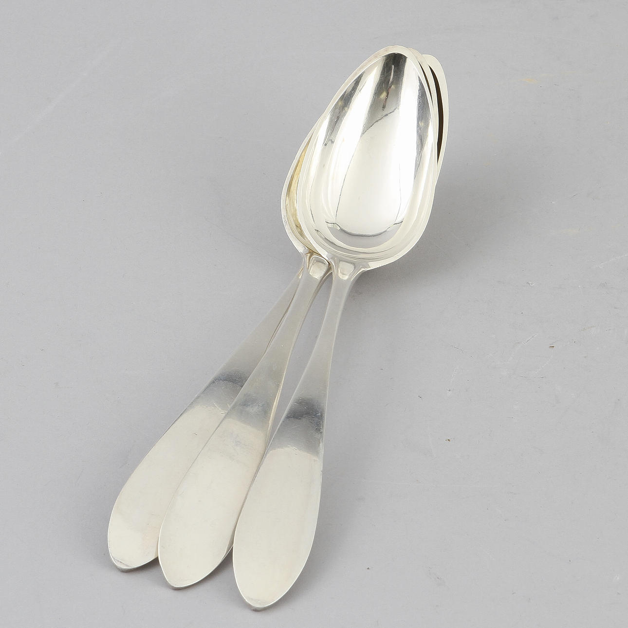 SKEDAR, 12 st, silver, ca 750 gram.