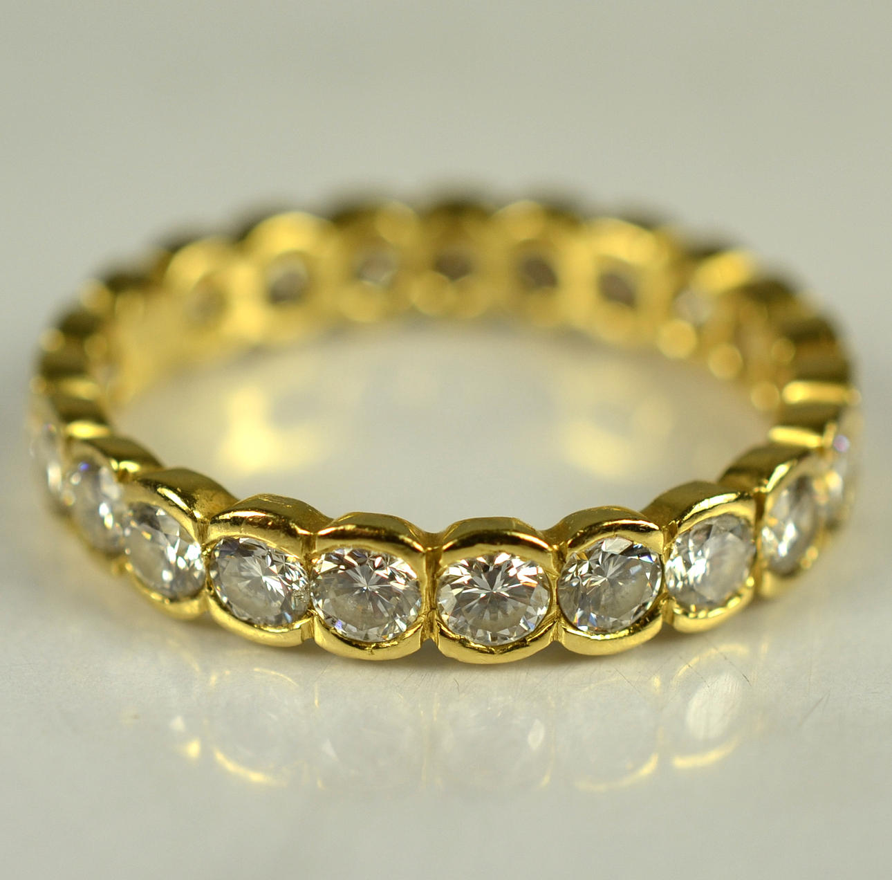 WEMPE RING 750 GULD.