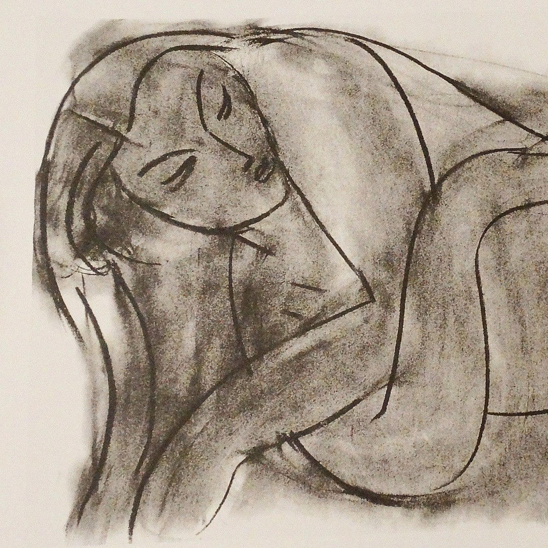 HENRI MATISSE, serigraph, printed in 1998.