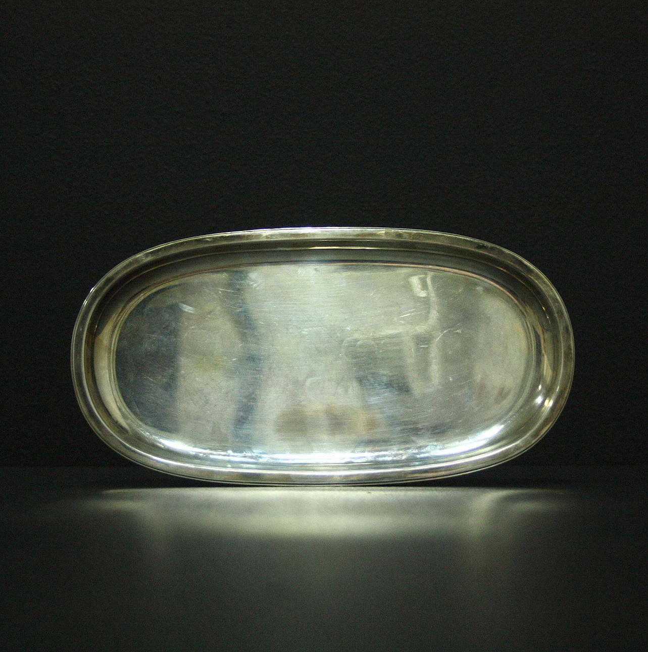 TABLETT, Silber, Wilkens, Gewicht 106 Gramm.