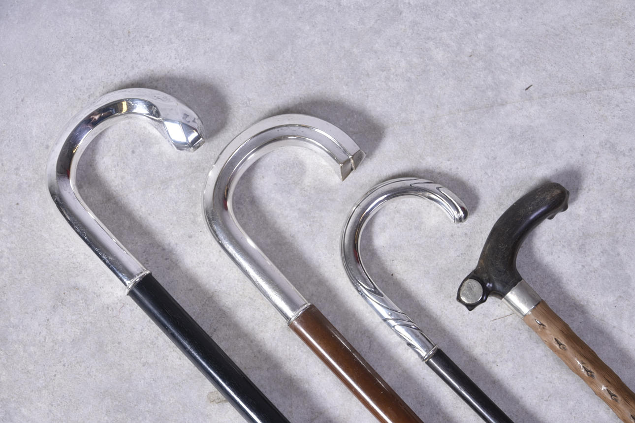 STÖCKE 4 Silber, Mispel 18-1900.