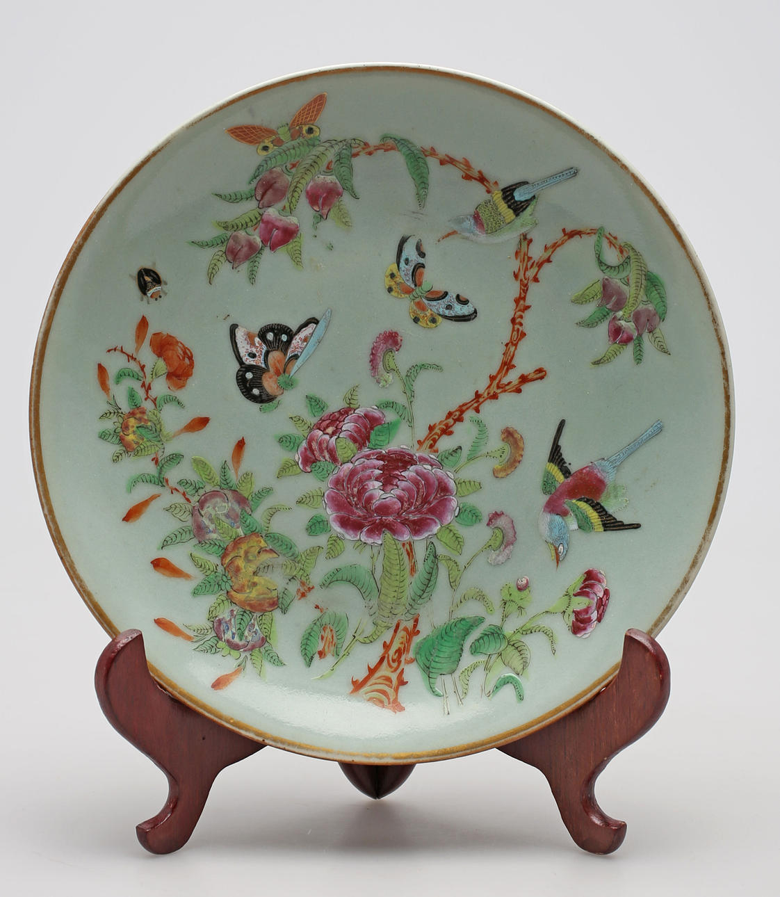 TALLRIK, porslin, Kina, 1800/1900-tal.