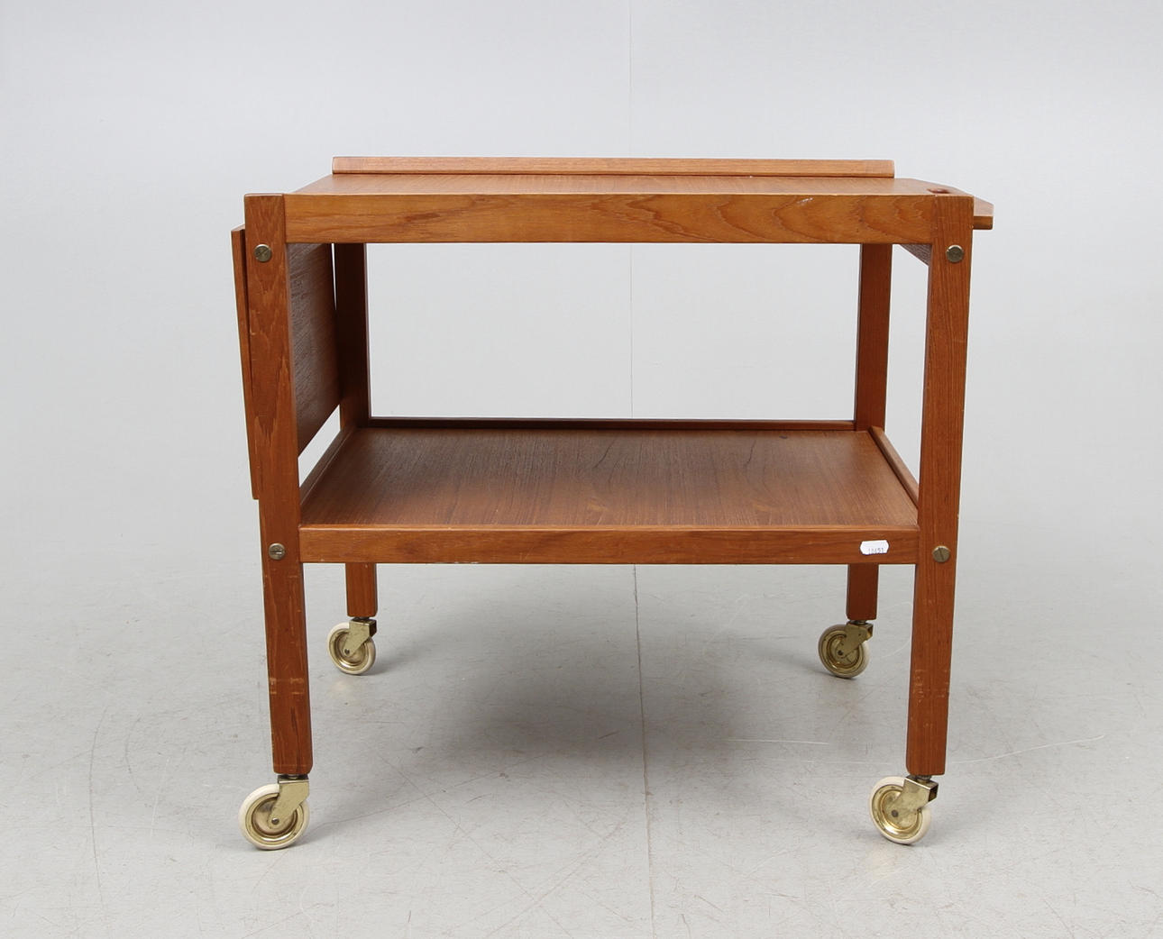 SERVERINGSVAGN, teak, 1960-tal. Gustavssons Möbelfabrik, Brittatorp.