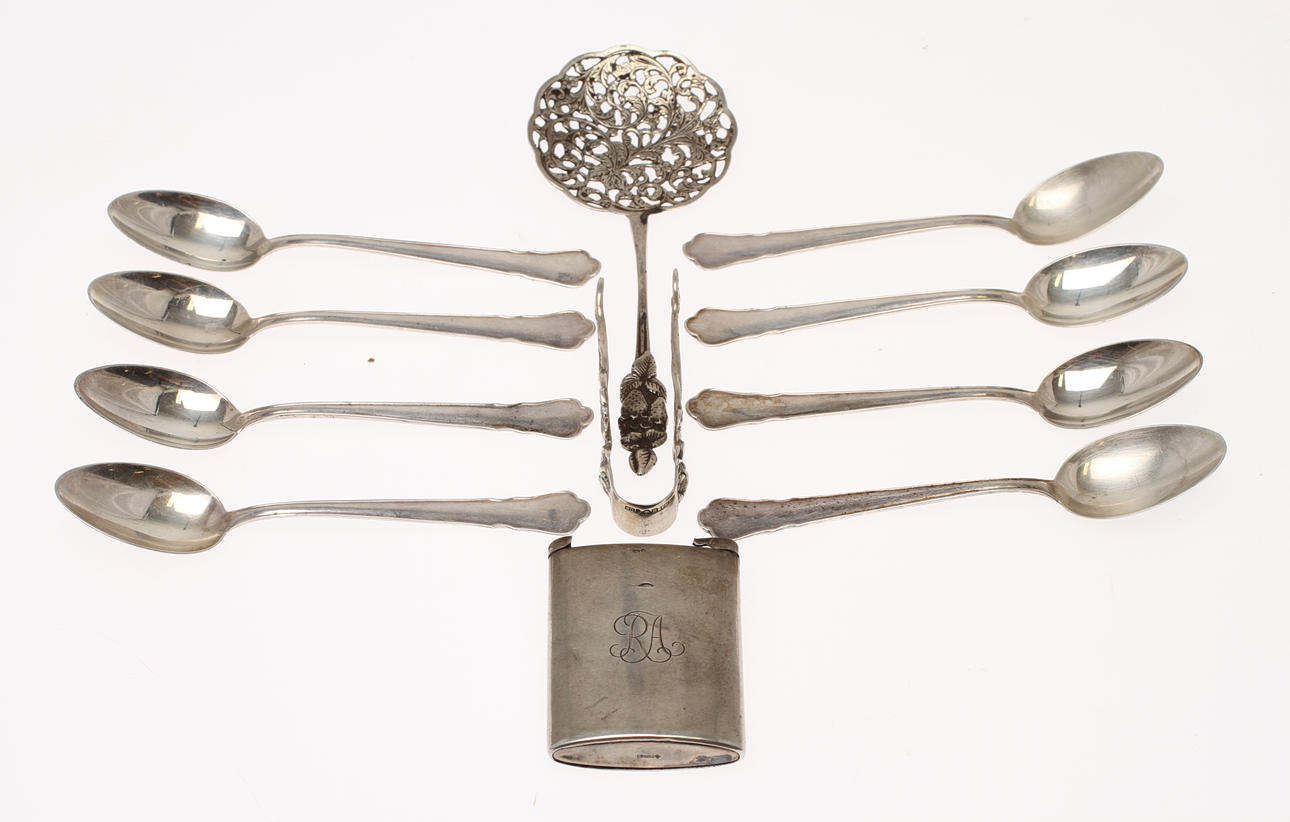 PARTI SILVER, 11 delar. Vikt 163g.