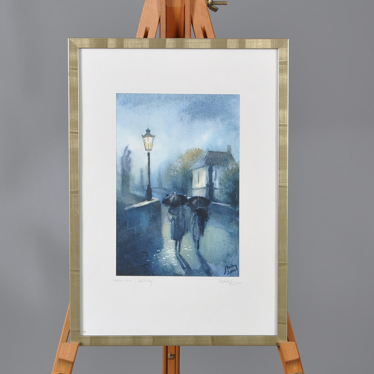 Tuntematon tšekkiläinen taiteilija, Kaarlensilta.