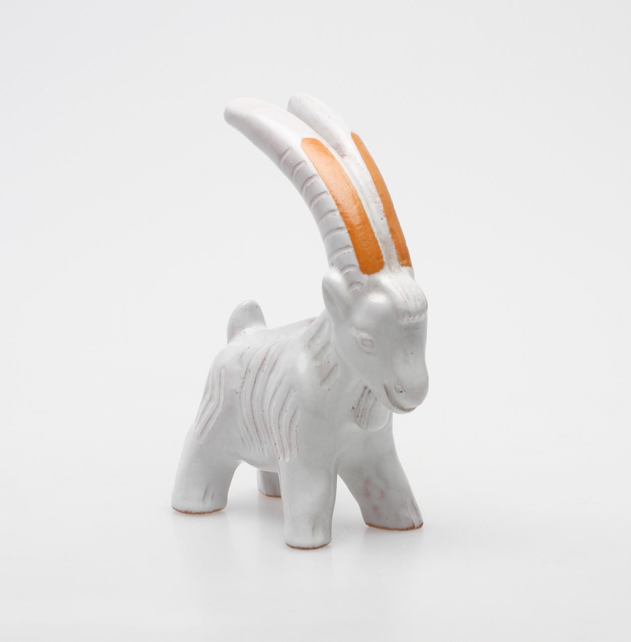 INGRID GLASELL-KÄLLER. Bock, keramik, 1900-tal.