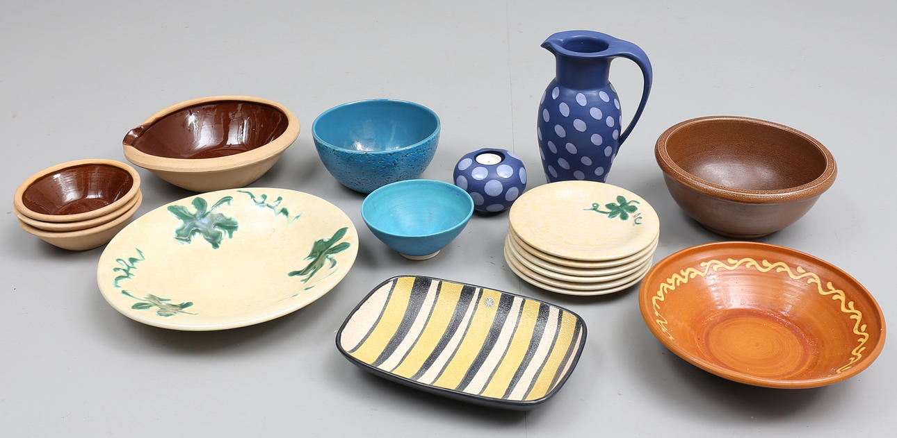 PARTI KERAMIK, 18 delar.