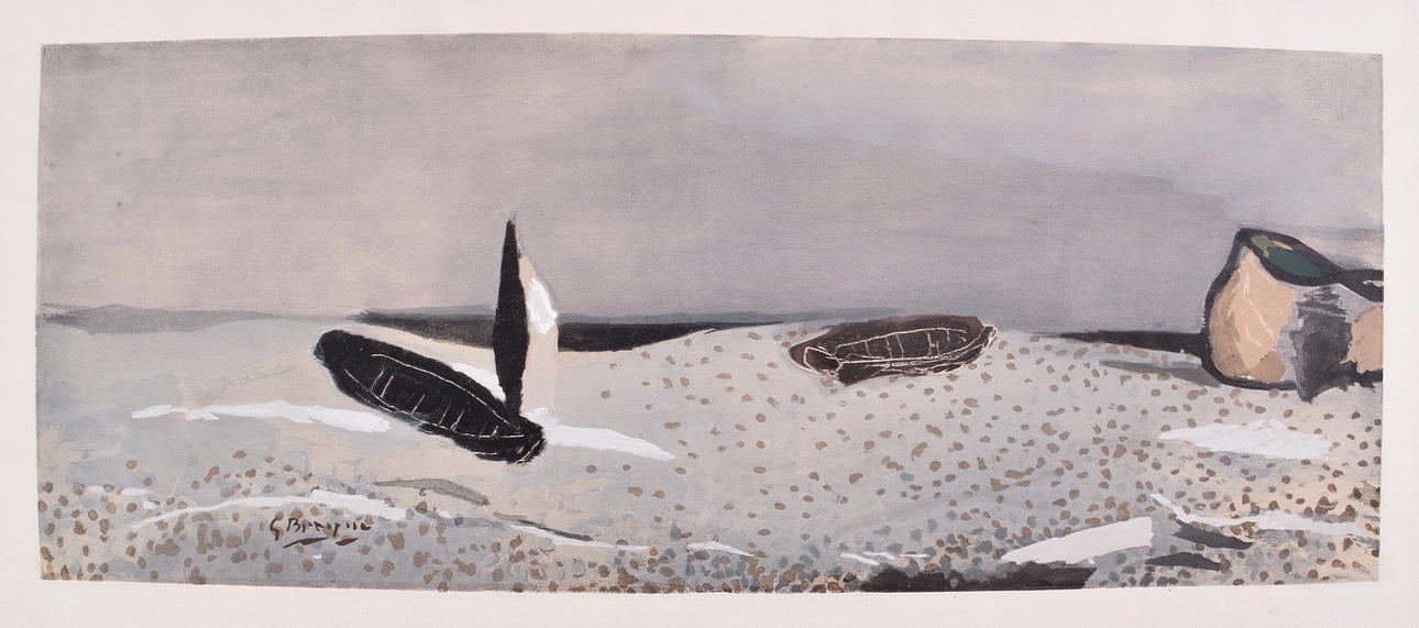 GEORGES BRAQUE. EFTER. Färglitografi.