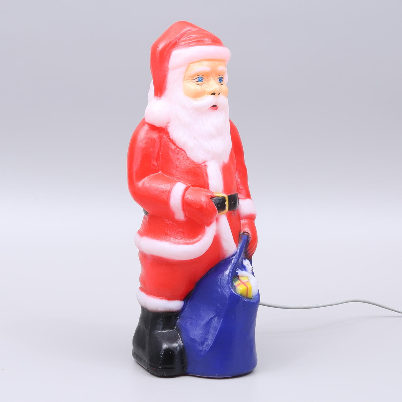 TOMTE med belysning, plast.