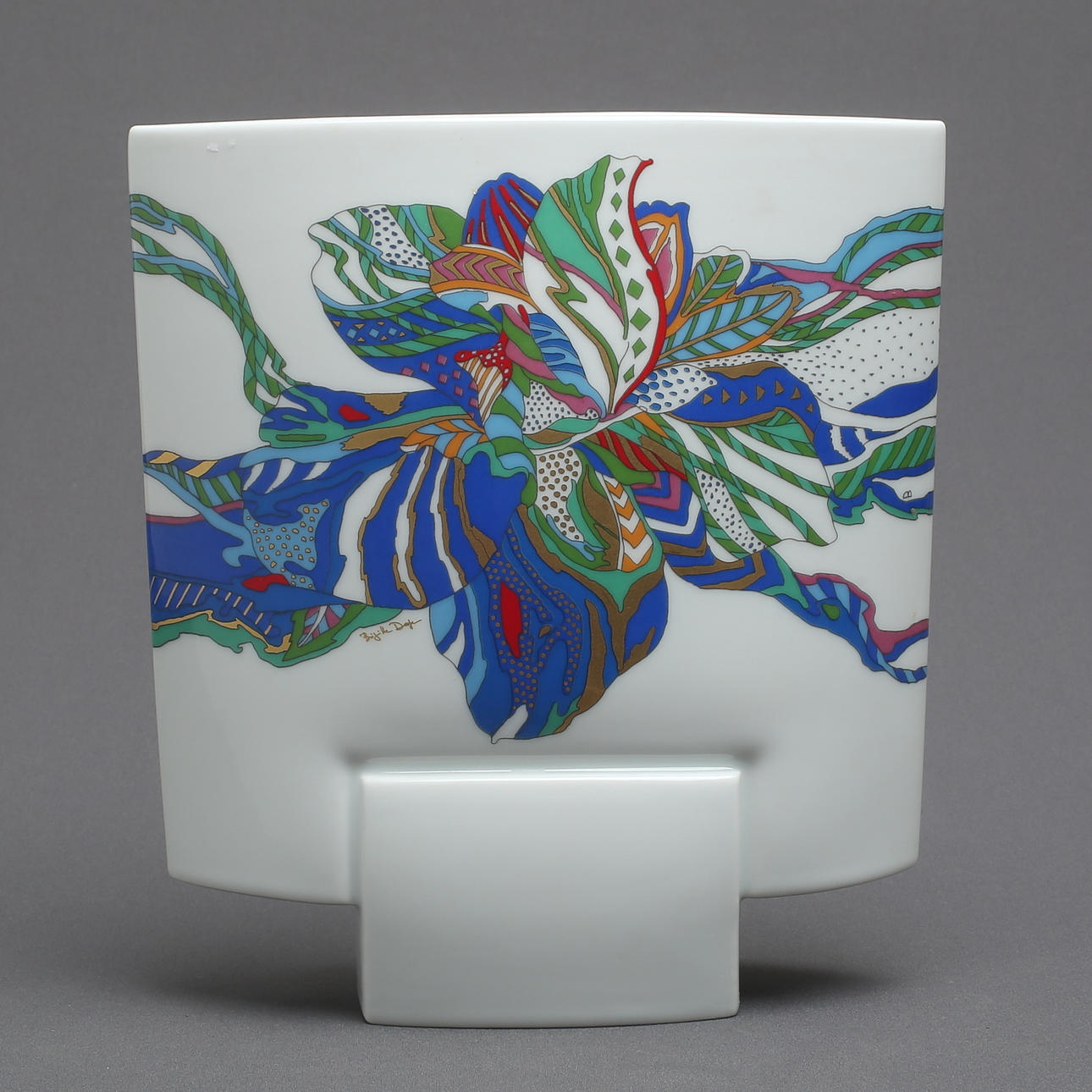 VASE, porcelæn, Brigitte Doege, Rosenthal.