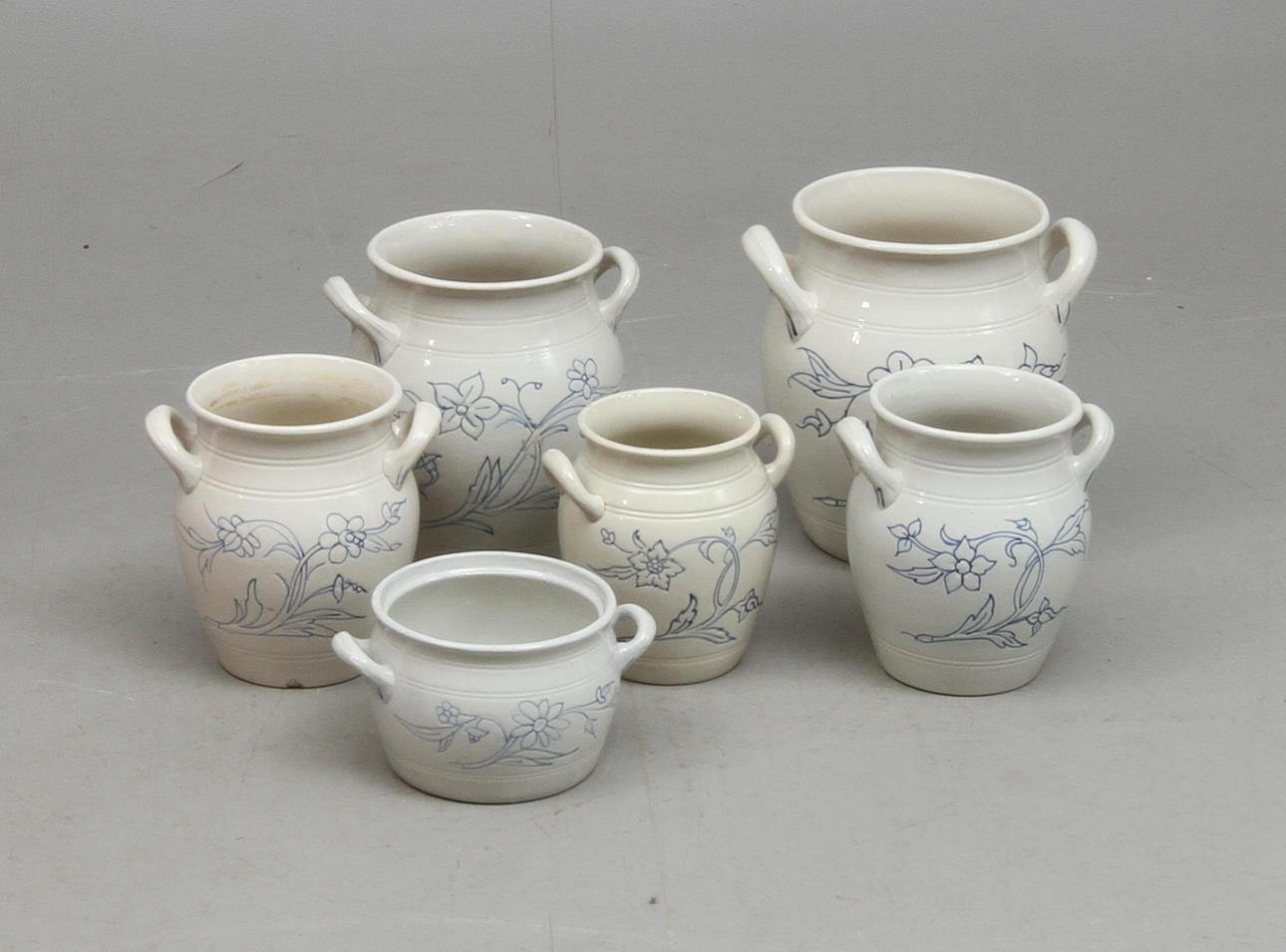 SYLTKRUS, 6 st, mestadels Rörstrand.