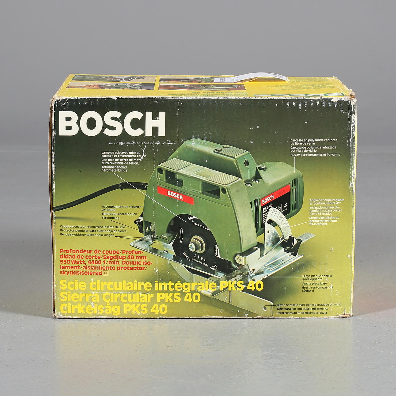 RUNDSAV, Bosch PKS 40.