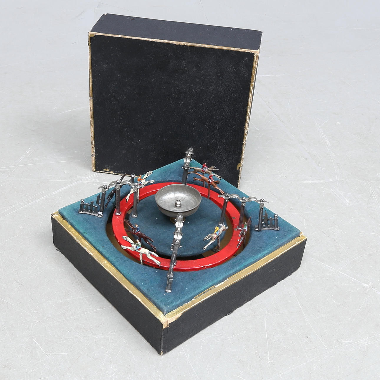 JEP Pferderennspiel, Frankreich, Originalverpackung.