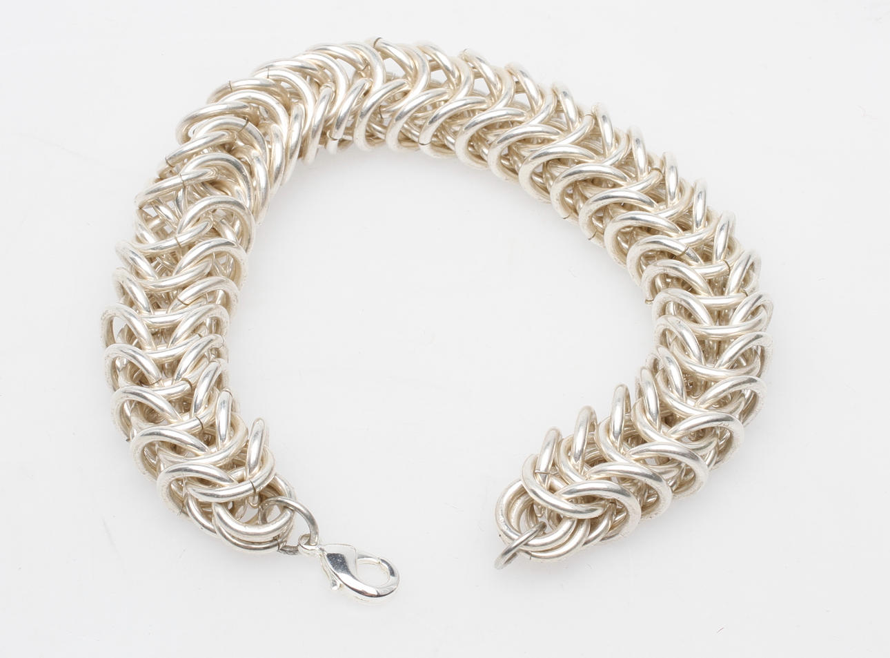 ARMBAND, silver, vikt ca 142 gr.