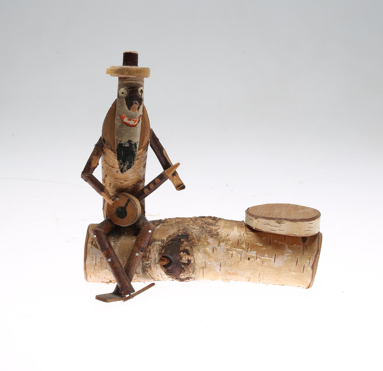 SKULPTUR, allmoge, trä.