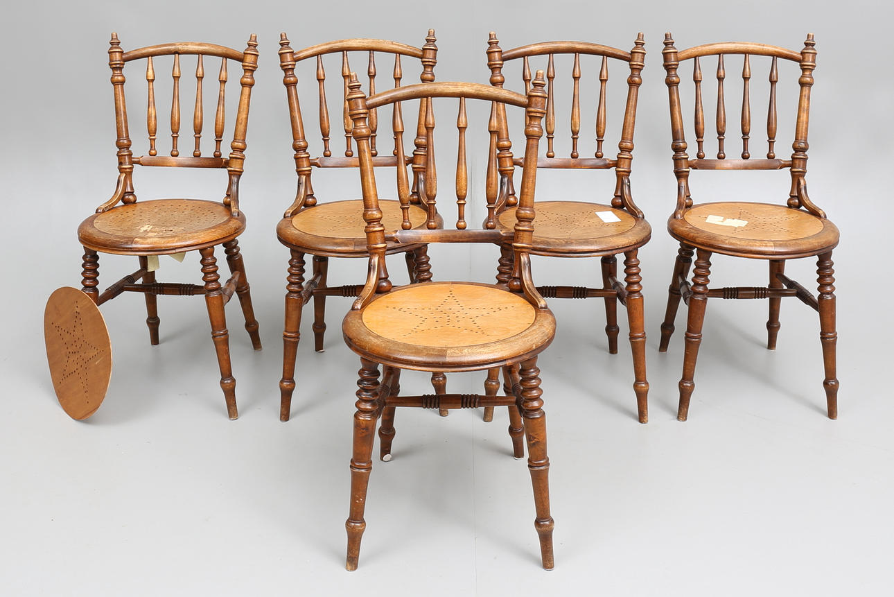 CAFÉSTOLAR, 1900-talets första kvartal.