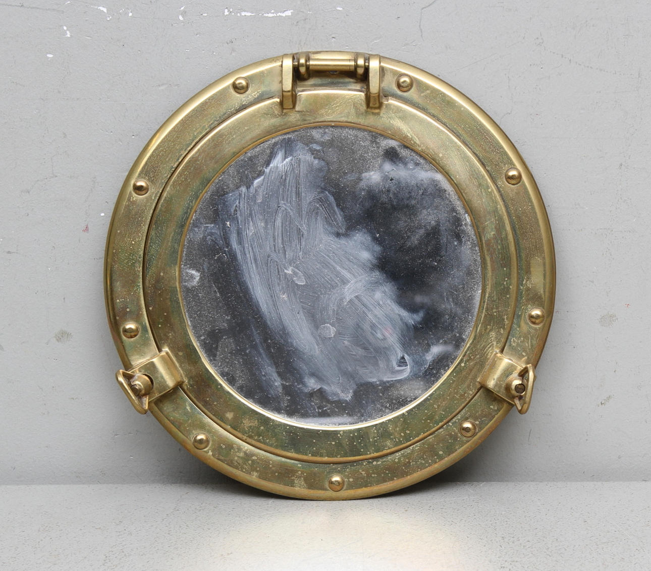 SPEGEL, hyttventil, mässing.