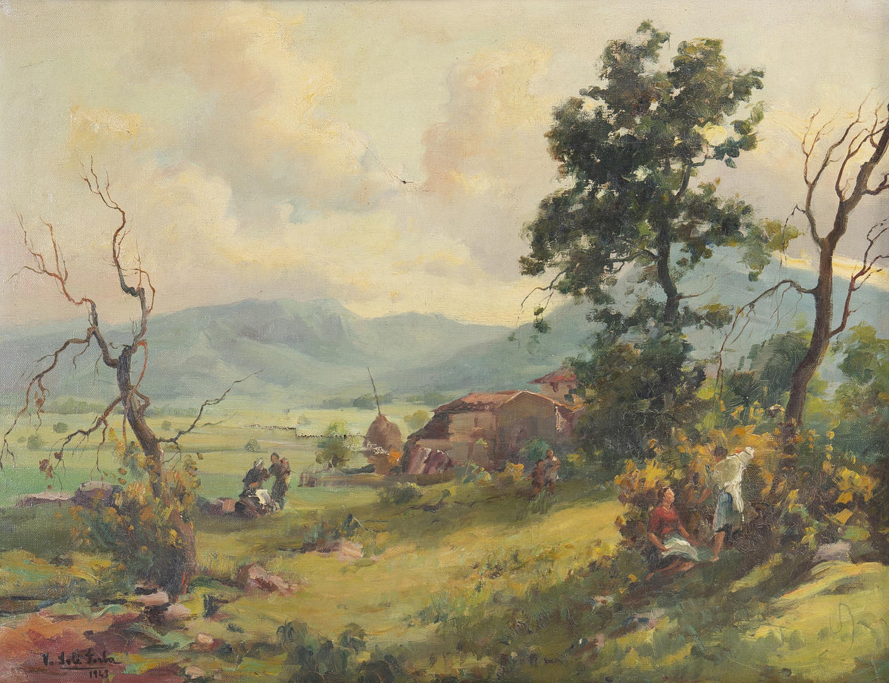 VICENÇ SOLER JORBA. Landscape.