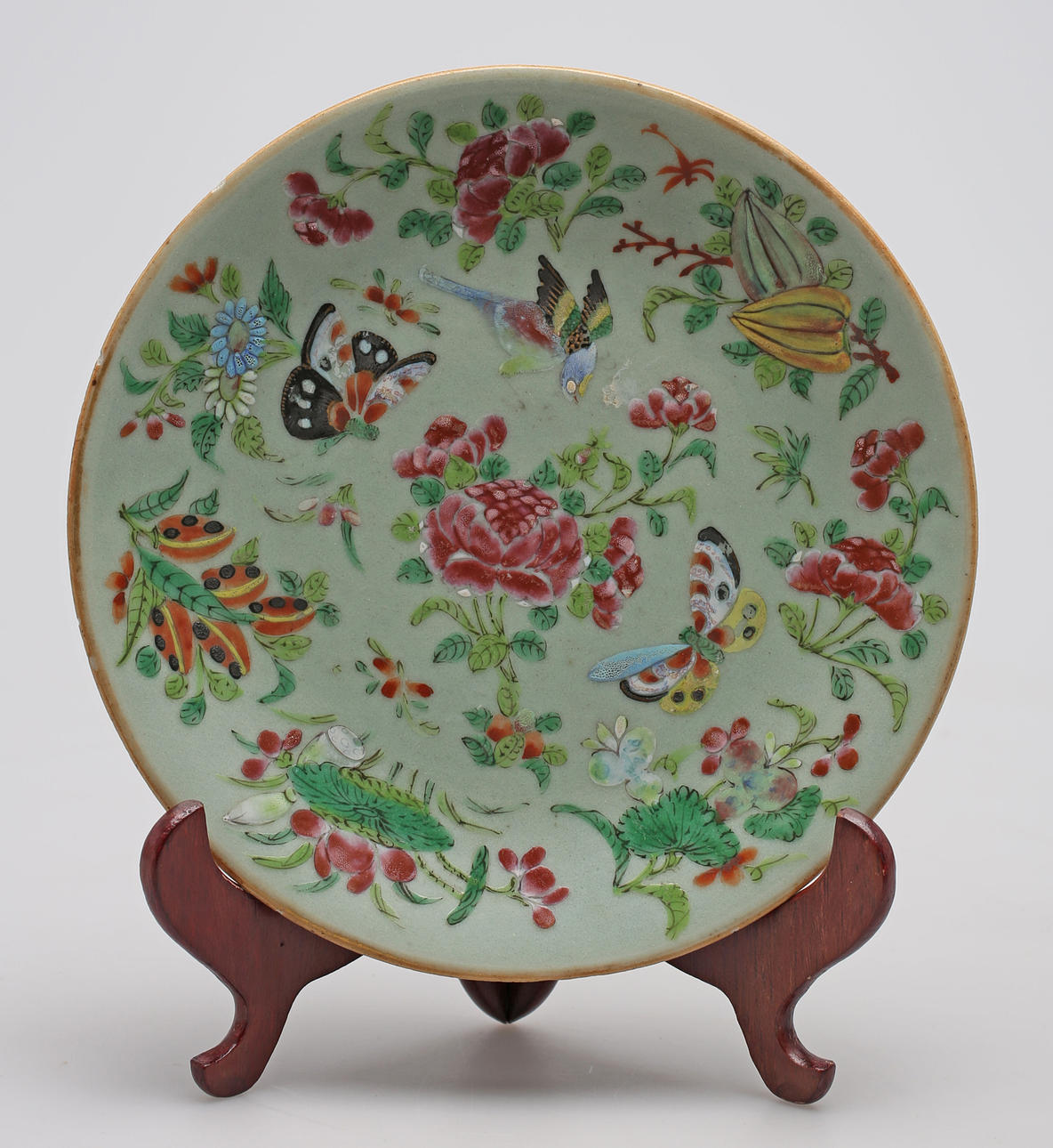 TALLRIK, porslin, Kina, 1800/1900-tal.