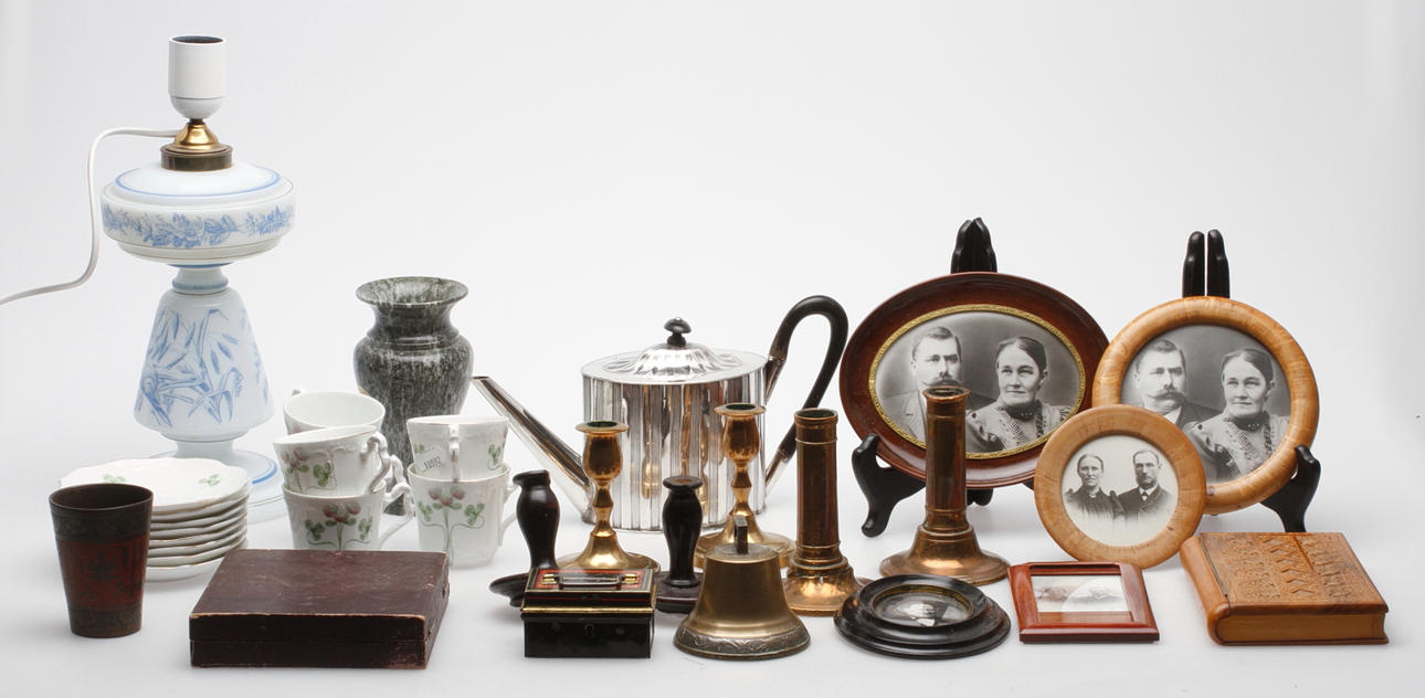 DIVERSE, 1800-1900-tal, bl.a. Rörstrand.