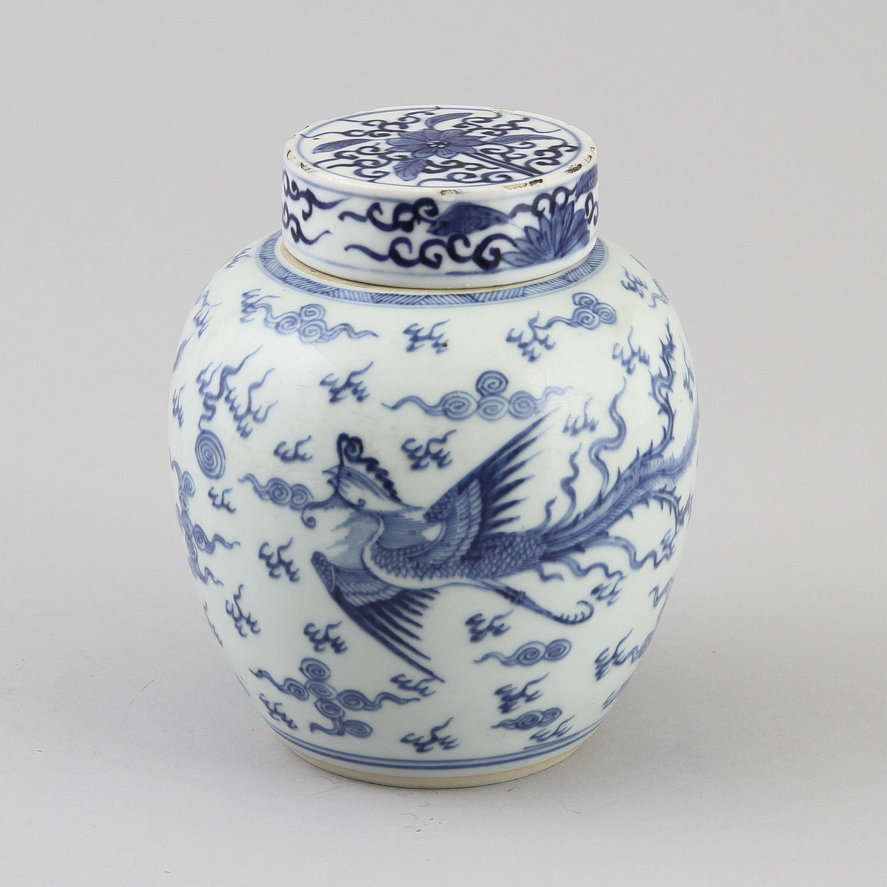 LOCKBOJAN, porslin, Kina, Kangxi(1662-1722).