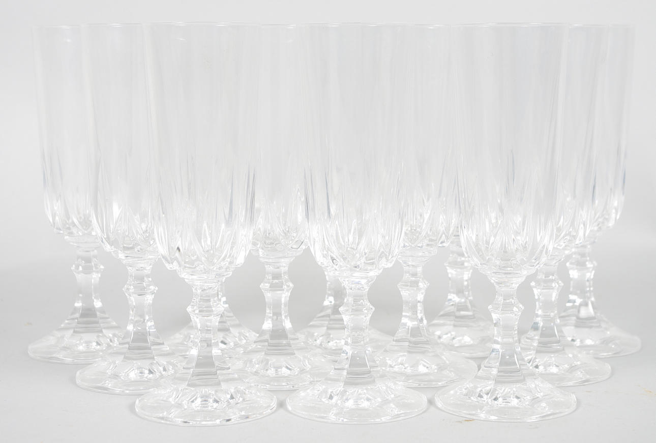 CHAMPAGNEGLAS, 12 stycken.