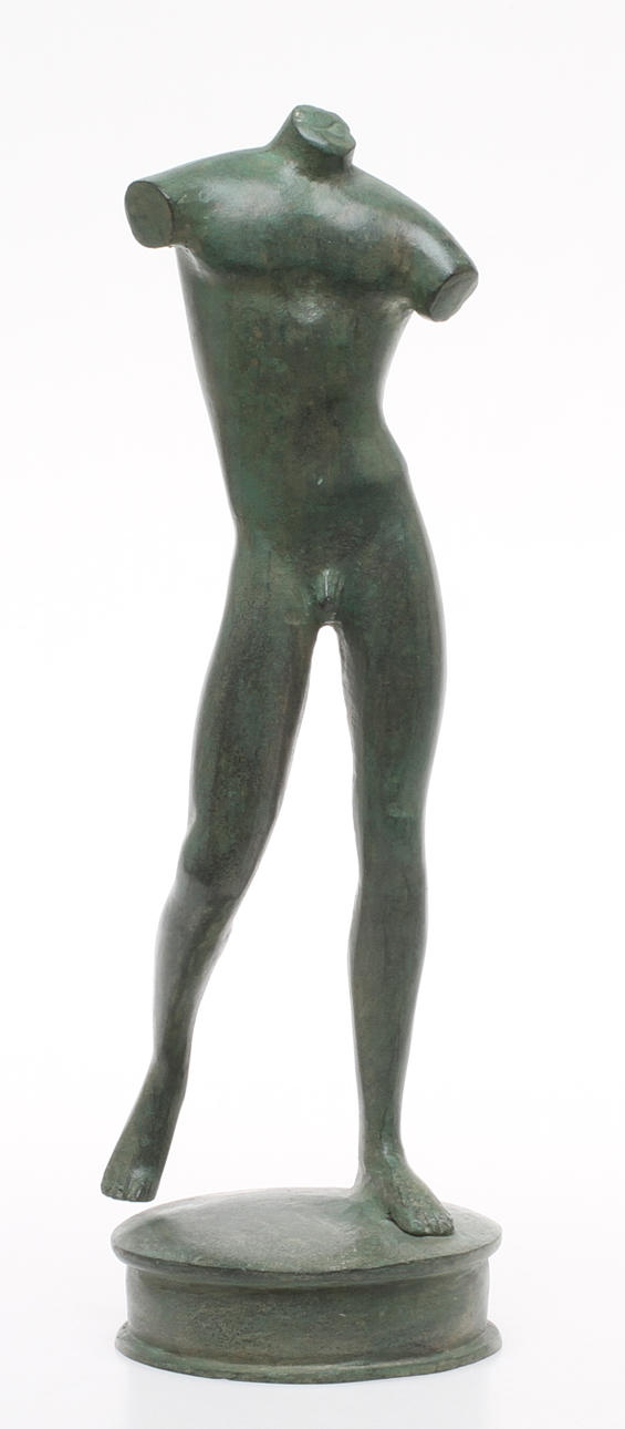 SKULPTUR, patinerad brons, Millesgården, 1900-talets senare hälft.