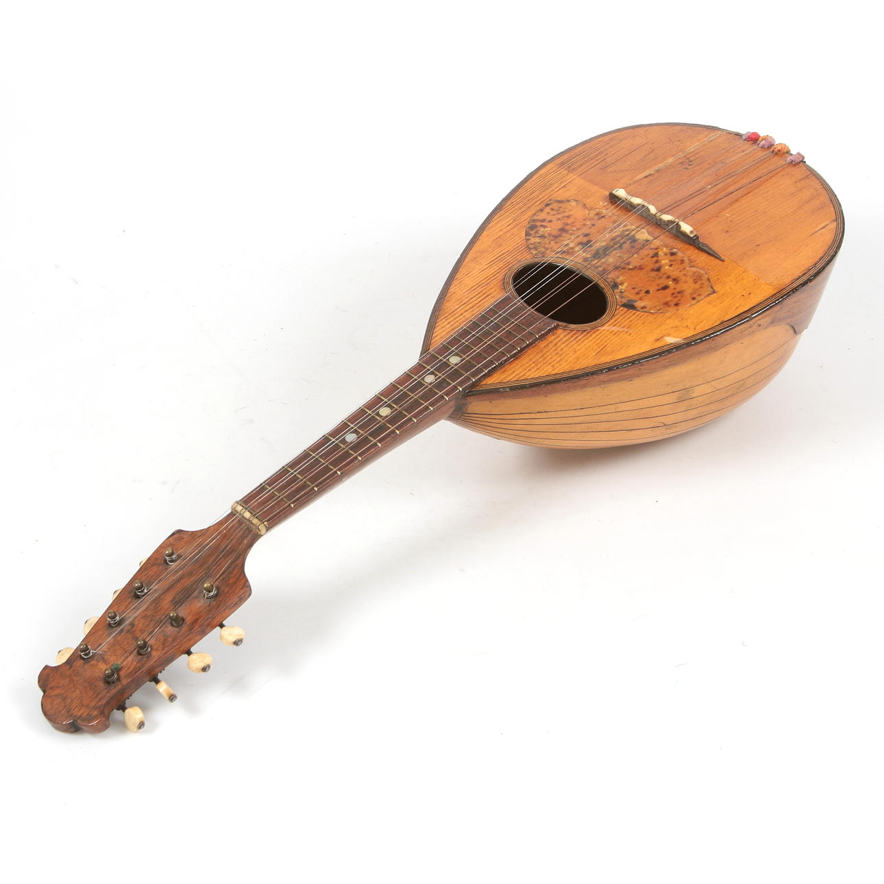 MANDOLINE, Holz, Italien, 20. Jahrhundert.