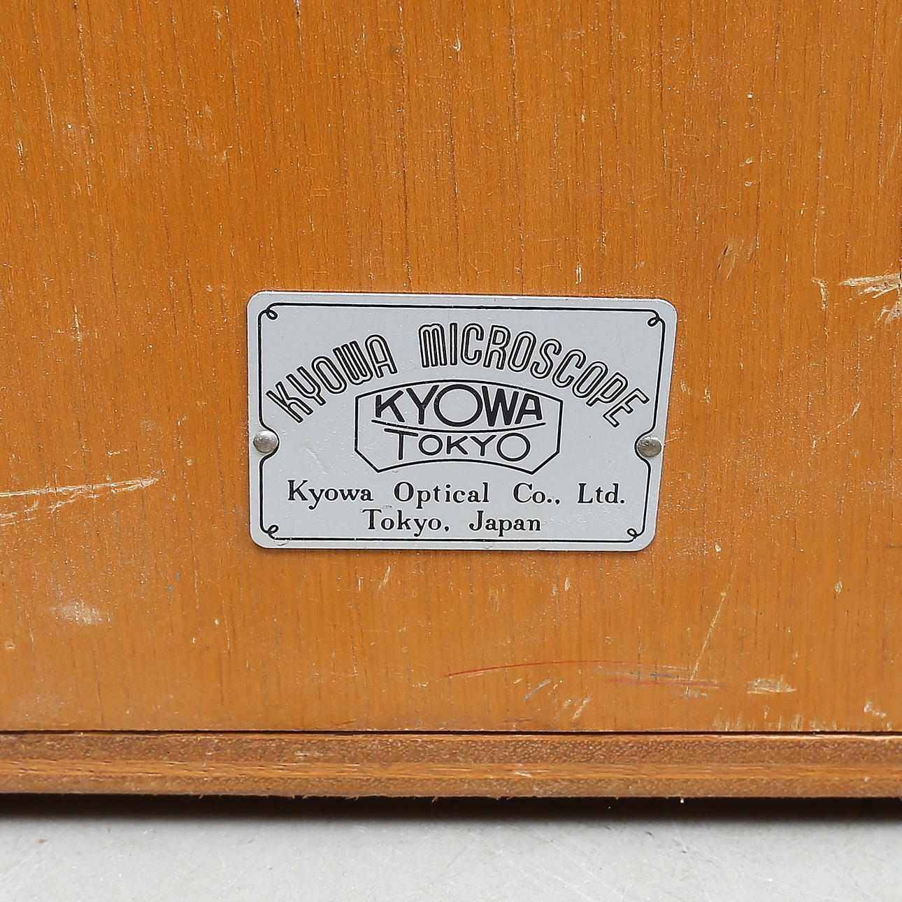 MICROSCOPE, Model LS-3-AC, Kyowa, Tokyo, Japan, 1961