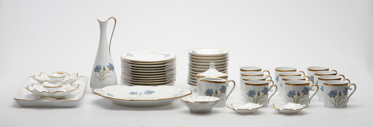 KAFFESERVIS, 34 delar, Hackefors.