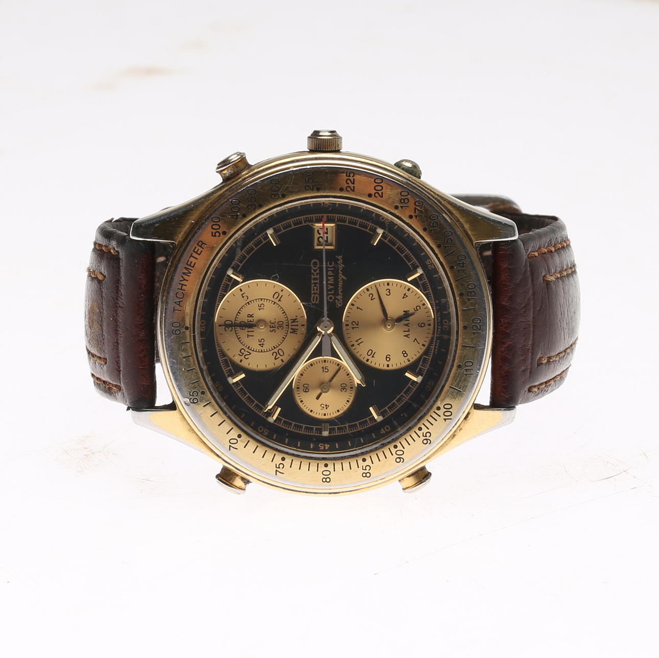 WATCH, Seiko Olympic, Chronograph.